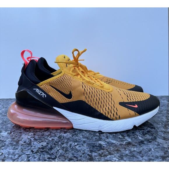 Nike Air Max 270 University Gold/Black/Punch Men's Size 15
